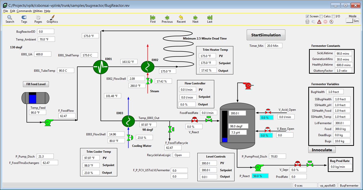 Reactor Startup screenshot